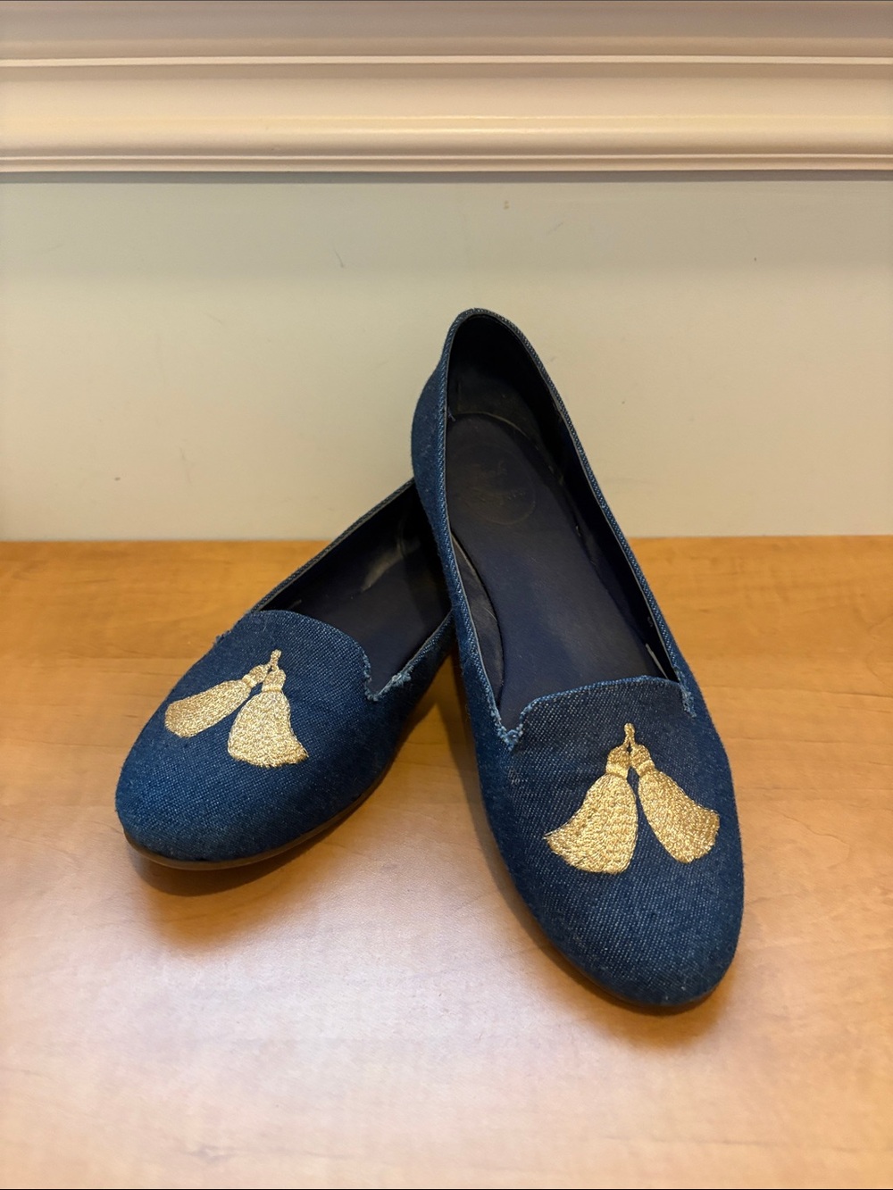 Jack Rogers Denim Flats